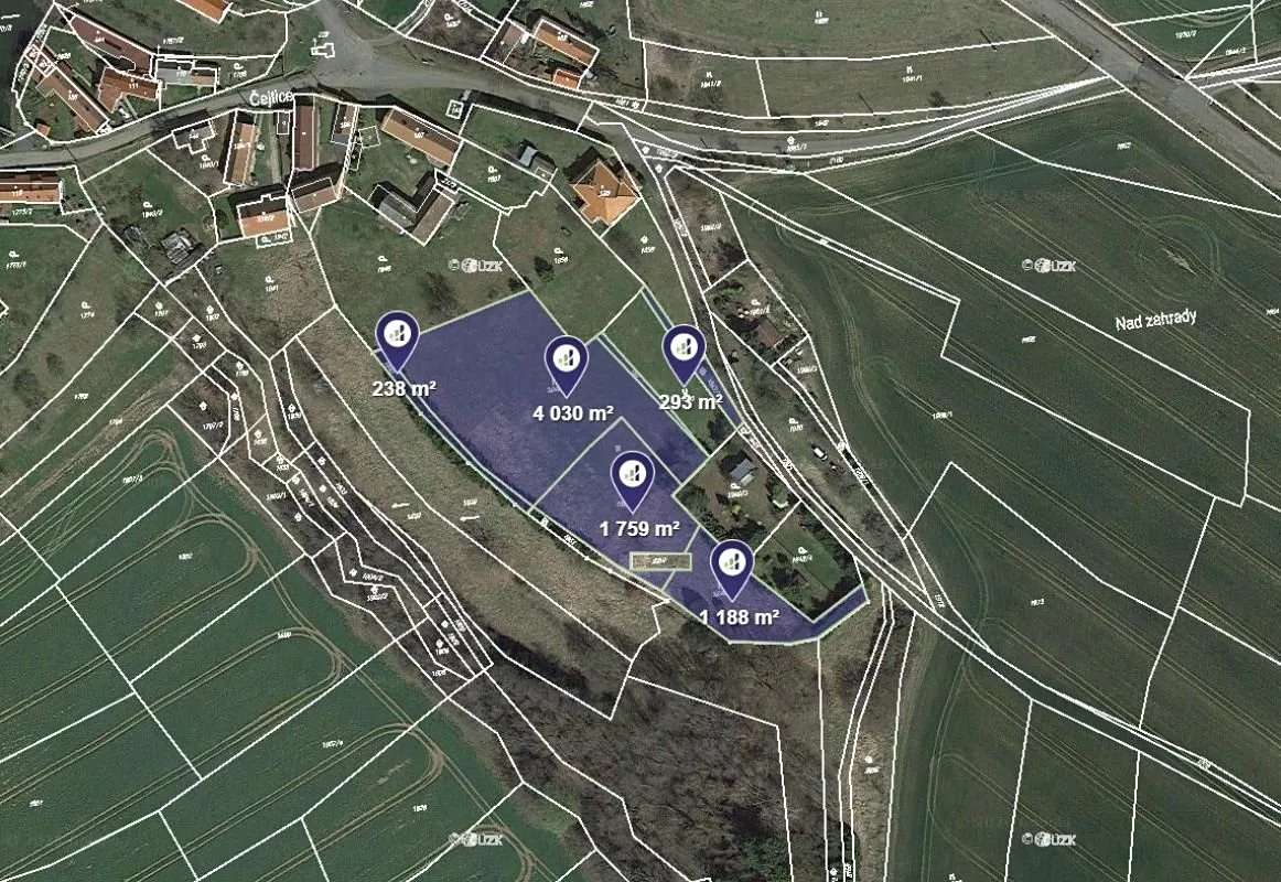 Prodej louky 7508 m²